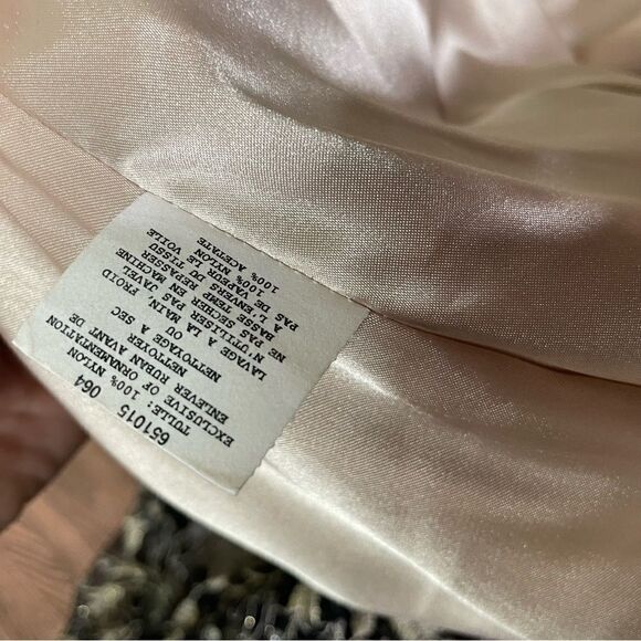 Vintage Y2K 90s Jessica McClintock Straples Basque Drop Waist Mini Dress Lace 6 - Picture 8 of 11